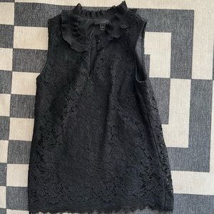 lace business casual top